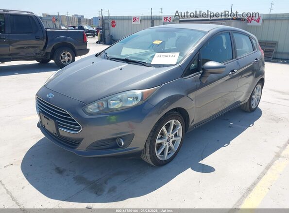 3FADP4EJ1KM130655 2019 FORD FIESTA Gray Առջևի ձախ երեք քառորդ տեսարան