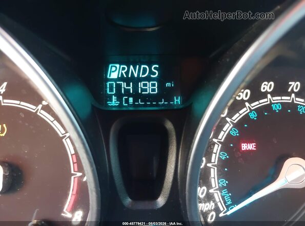 3FADP4EJ2GM105075 2016 FORD FIESTA Blue Սարքավորումների վահանակի տեսք
