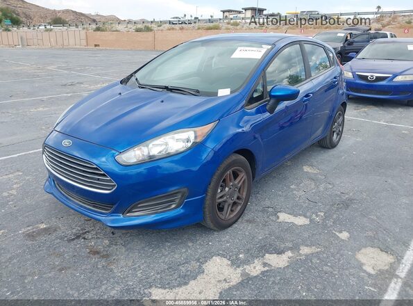 3FADP4EJ2KM113122 2019 FORD FIESTA Blue Front left
