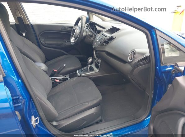 3FADP4EJ2KM113122 2019 FORD FIESTA Blue Front interior view