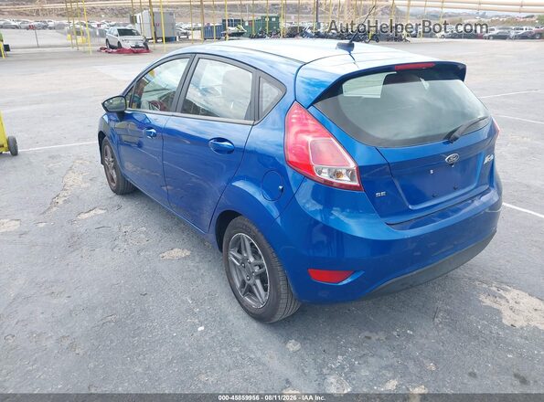 3FADP4EJ2KM113122 2019 FORD FIESTA Blue Rear left