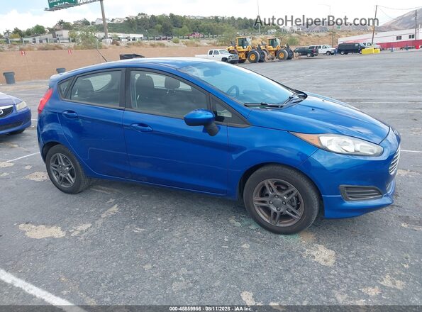 3FADP4EJ2KM113122 2019 FORD FIESTA Blue Rear interior view