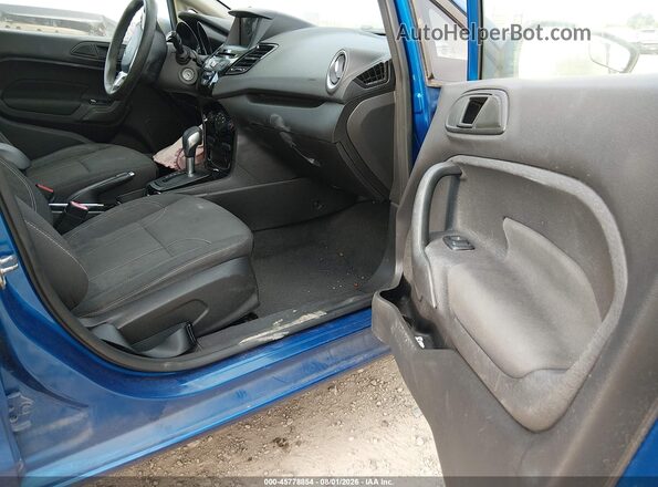 3FADP4EJ2KM123522 2019 FORD FIESTA Blue Front interior view