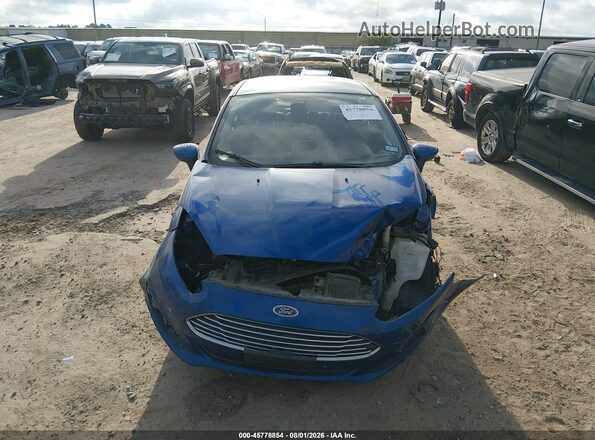 3FADP4EJ2KM123522 2019 FORD FIESTA Blue Front view