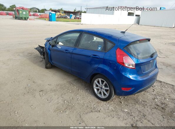 3FADP4EJ2KM123522 2019 FORD FIESTA Blue Rear left