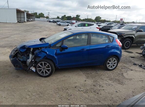 3FADP4EJ2KM123522 2019 FORD FIESTA Blue 360 interior view
