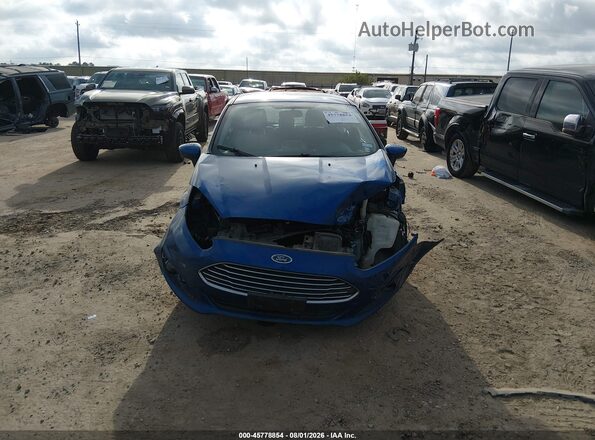 3FADP4EJ2KM123522 2019 FORD FIESTA Blue Instrument cluster view