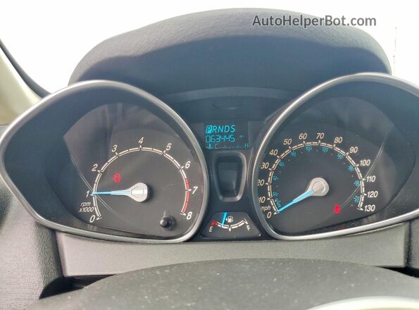 3FADP4EJ2KM152325 2019 FORD FIESTA Gray Vista del cuadro de instrumentos