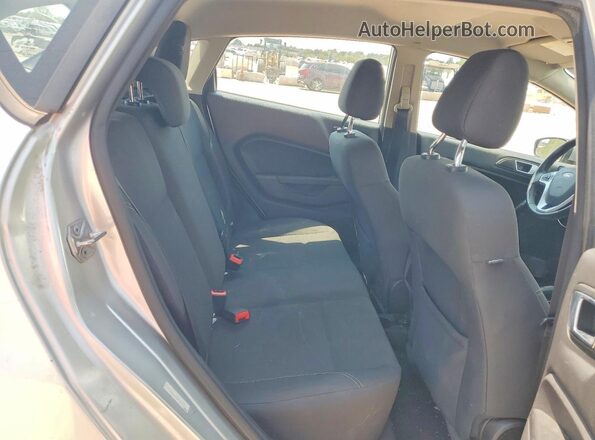 3FADP4EJ3GM128915 2016 FORD FIESTA Silver Вид задніх сидінь