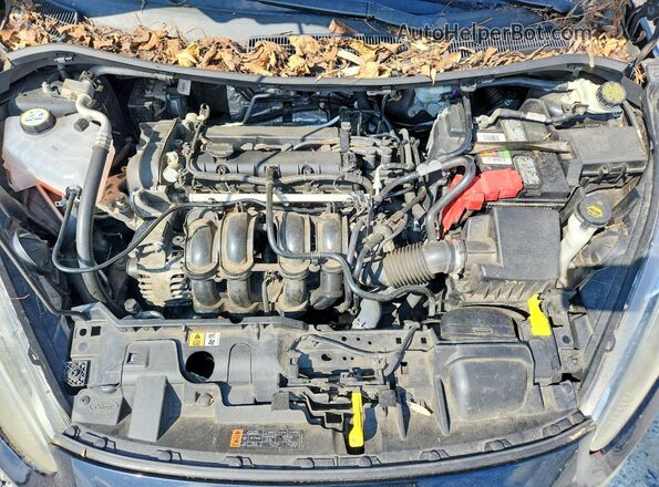 3FADP4EJ3GM155077 2016 FORD FIESTA Black Vista interior trasera