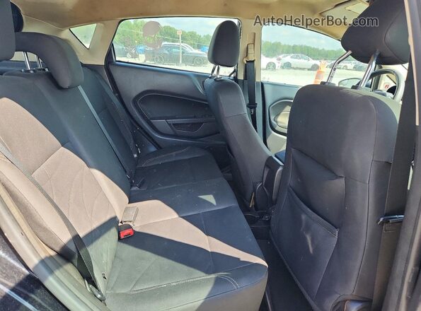 3FADP4EJ3GM155077 2016 FORD FIESTA Black Vista de los asientos traseros