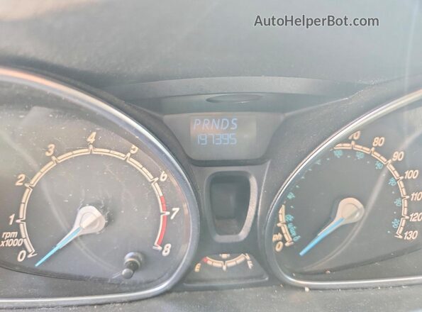 3FADP4EJ3GM155077 2016 FORD FIESTA Black Vista del cuadro de instrumentos