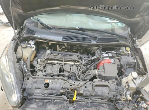 3FADP4EJ3JM104069 2018 FORD FIESTA Gray Vista interior trasera
