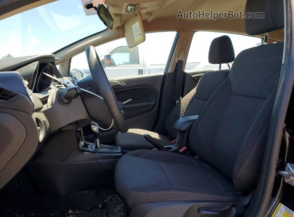 3FADP4EJ3JM117436 2018 FORD FIESTA Black Front interior view