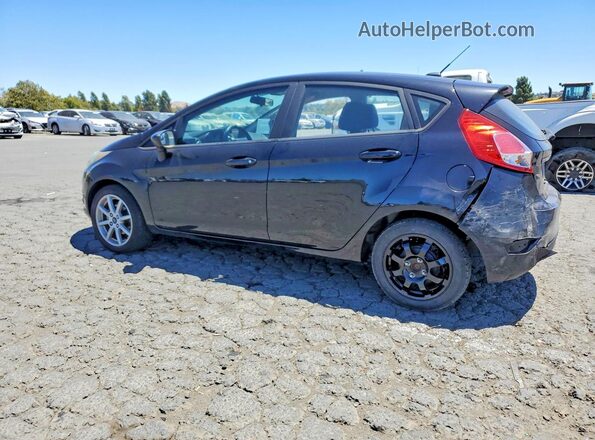 3FADP4EJ3JM117436 2018 FORD FIESTA Black Rear left
