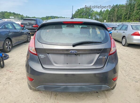 3FADP4EJ3JM122779 2018 FORD FIESTA Серебряный Вид сзади