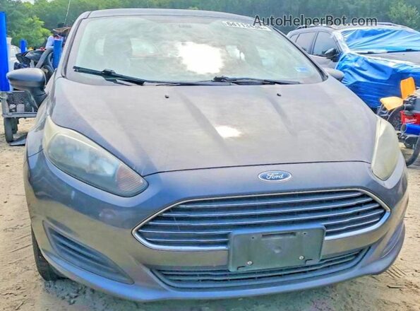 3FADP4EJ3JM122779 2018 FORD FIESTA Серебряный Вид спереди
