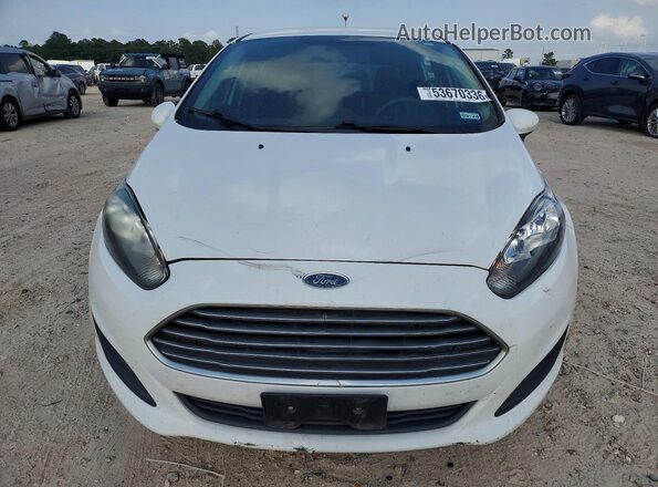 3FADP4EJ3JM146368 2018 FORD FIESTA White წინა ხედი