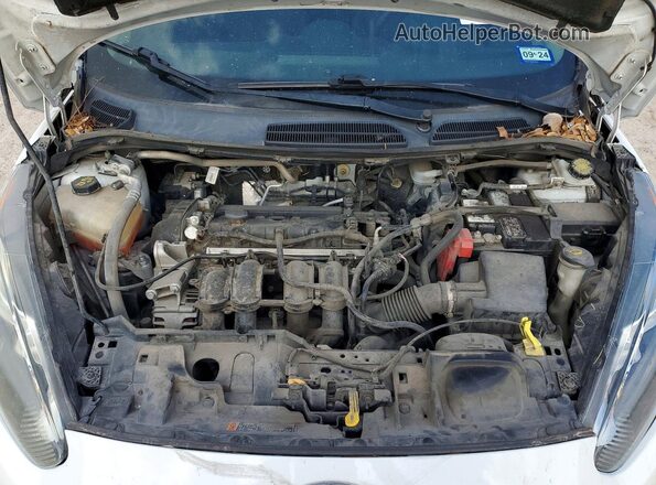 3FADP4EJ3JM146368 2018 FORD FIESTA White ძრავის განყოფილების ხედი