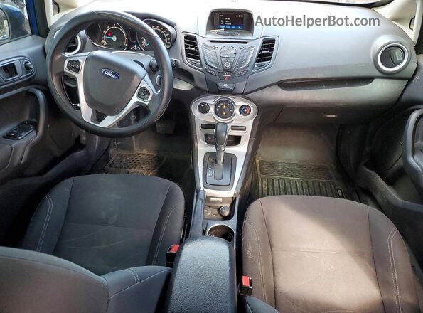 3FADP4EJ3KM135453 2019 FORD FIESTA Blue Առջևի վահանակի տեսք