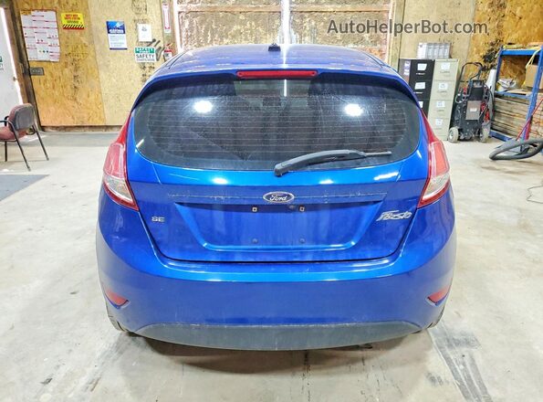 3FADP4EJ3KM135453 2019 FORD FIESTA Blue Հետևի տեսք