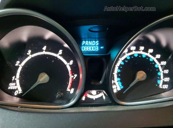 3FADP4EJ3KM135453 2019 FORD FIESTA Blue Սարքավորումների վահանակի տեսք