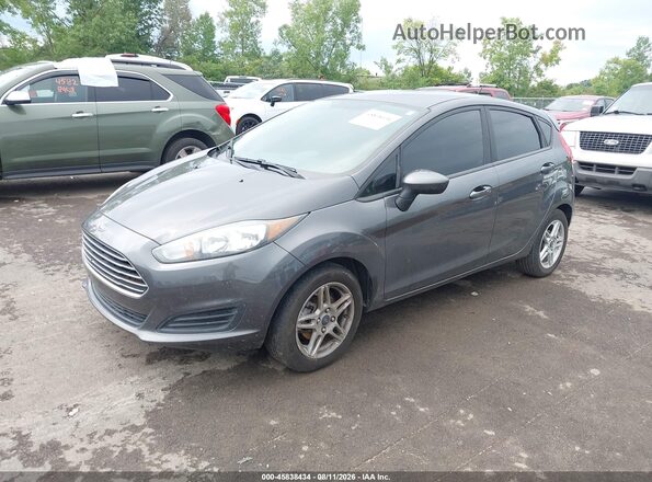 3FADP4EJ4JM114416 2018 FORD FIESTA Gray Front left