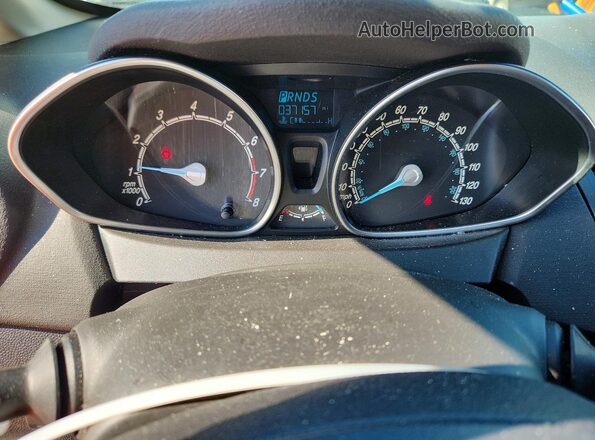 3FADP4EJ4KM122078 2019 FORD FIESTA Белый Вид щитка приборов