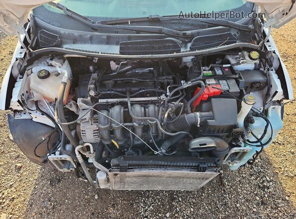 3FADP4EJ4KM132853 2019 FORD FIESTA White უკანა სალონის ხედი