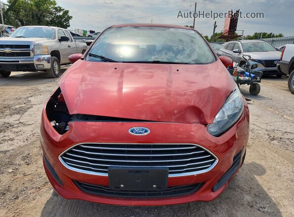 3FADP4EJ5JM136375 2018 FORD FIESTA Red Դիմացի տեսք