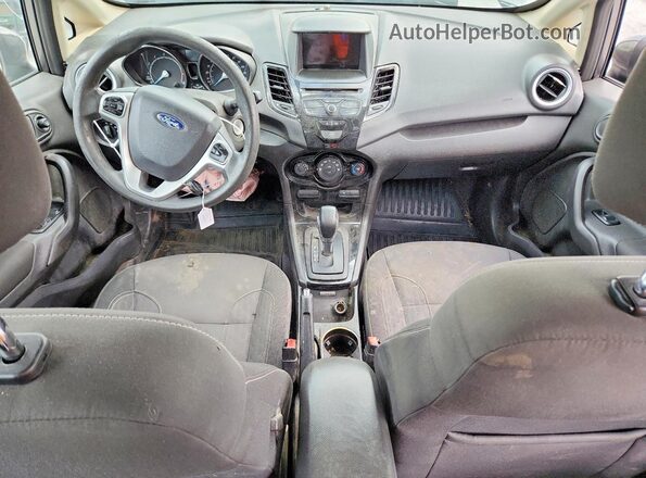 3FADP4EJ5JM141821 2018 FORD FIESTA Charcoal Вид панелі приладів