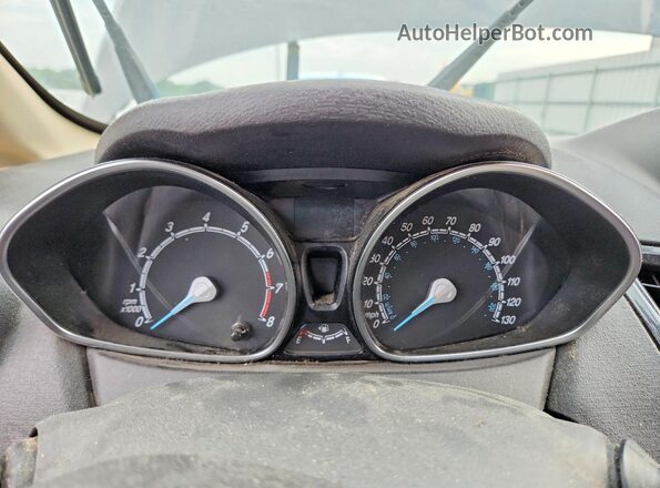 3FADP4EJ5JM141821 2018 FORD FIESTA Charcoal Вид щитка приладів
