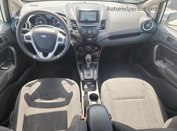 3FADP4EJ5KM106567 2019 FORD FIESTA White Dashboard view