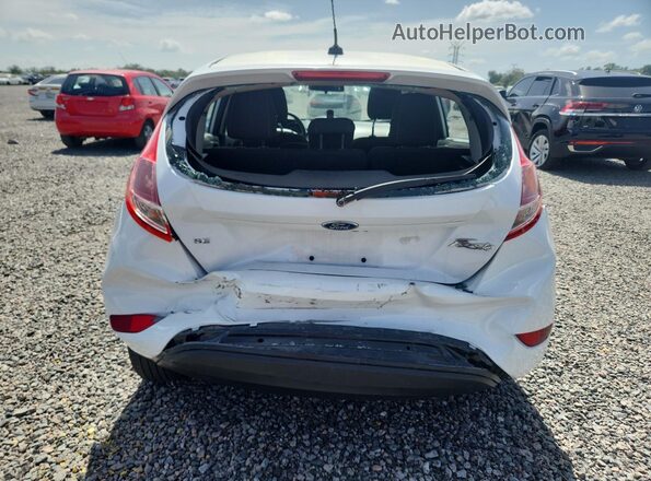 3FADP4EJ5KM106567 2019 FORD FIESTA White Rear view