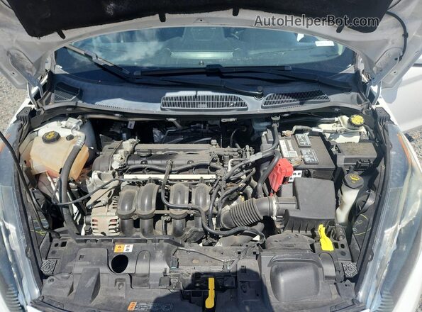 3FADP4EJ5KM106567 2019 FORD FIESTA White Rear interior view
