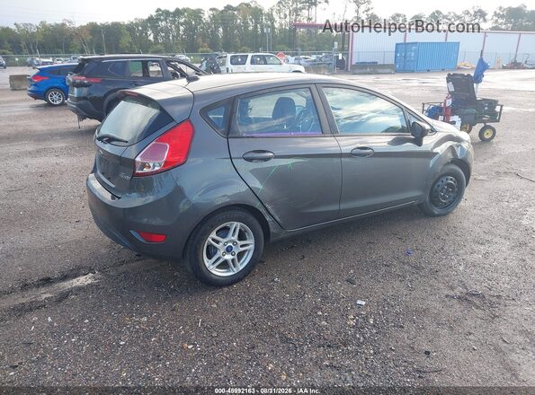 3FADP4EJ5KM107704 2019 FORD FIESTA Серый Задняя правая четверть