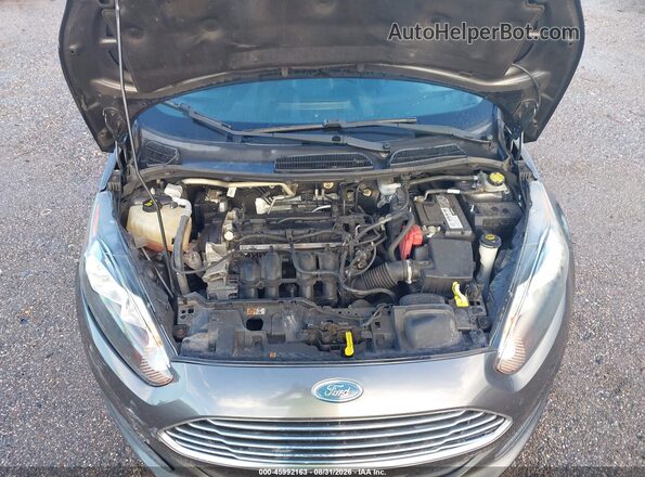 3FADP4EJ5KM107704 2019 FORD FIESTA Серый Вид сзади