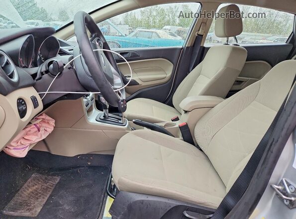 3FADP4EJ5KM108061 2019 FORD FIESTA Silver Vista interior delantera