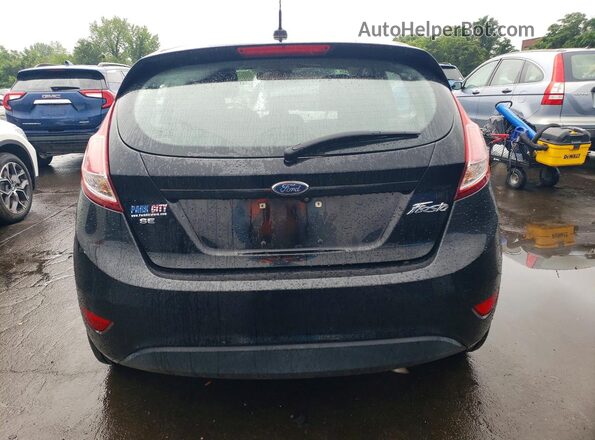 3FADP4EJ5KM120436 2019 FORD FIESTA Black Rear view