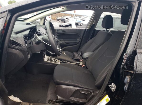 3FADP4EJ5KM120436 2019 FORD FIESTA Black Front interior view
