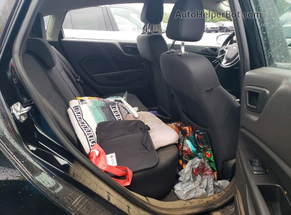 3FADP4EJ5KM120436 2019 FORD FIESTA Black Rear seats view