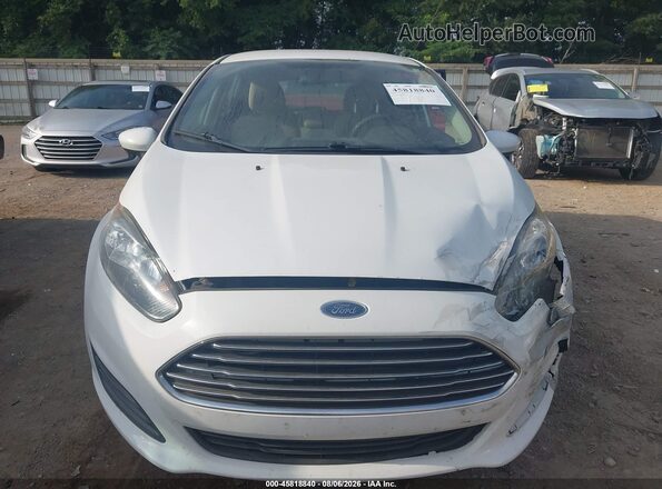 3FADP4EJ5KM130965 2019 FORD FIESTA White ხელსაწყოთა პანელის ხედი