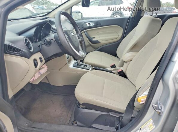 3FADP4EJ6GM191149 2016 FORD FIESTA Silver Vista interior delantera