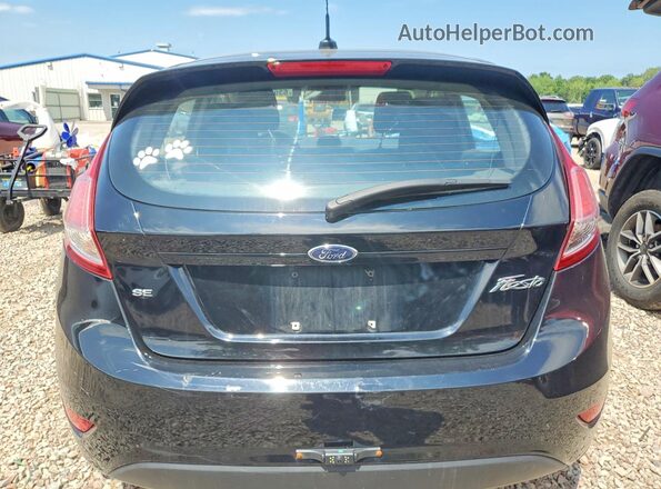 3FADP4EJ6GM198263 2016 FORD FIESTA Black Vista trasera