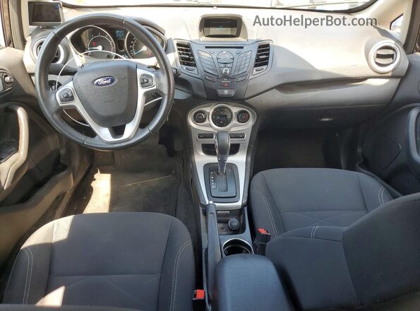 3FADP4EJ6GM198263 2016 FORD FIESTA Black Vista del salpicadero