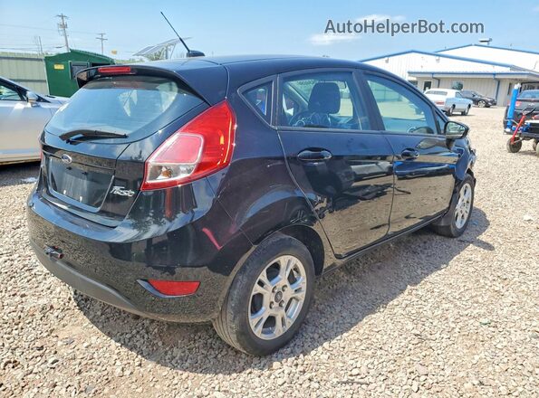 3FADP4EJ6GM198263 2016 FORD FIESTA Black Trasero derecho