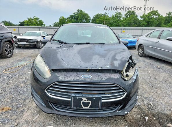 3FADP4EJ6JM101182 2018 FORD FIESTA Черный Вид спереди