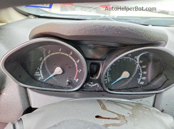 3FADP4EJ6JM113784 2018 FORD FIESTA Silver Սարքավորումների վահանակի տեսք