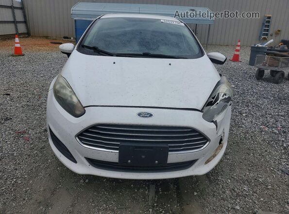 3FADP4EJ6JM133520 2018 FORD FIESTA Белый Вид спереди