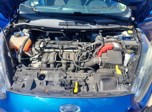 3FADP4EJ6KM123622 2019 FORD FIESTA Blue უკანა სალონის ხედი